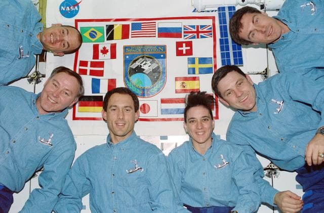 NASA image: STS-88 in-flight crew portrait