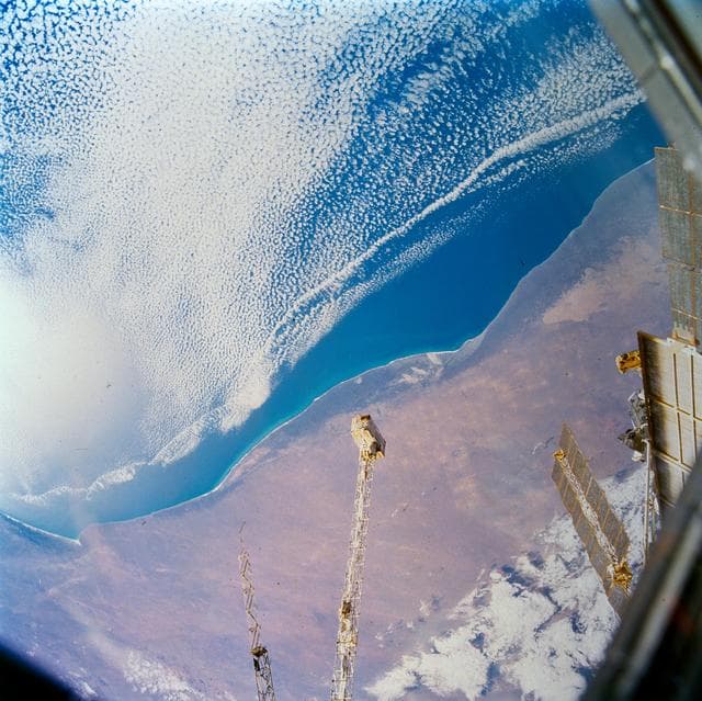 NASA image: Earth observations during STS-89 mission