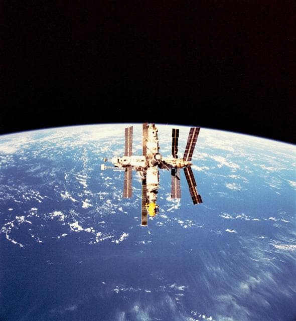 NASA image: DTO 1118 - Survey of the Mir Space Station
