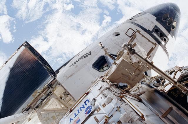 PAD mounted between Node 1 and PMA 1