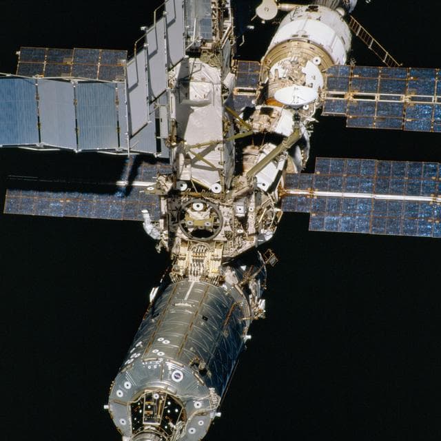 NASA image: Various views of the ISS taken by the STS-98 crew