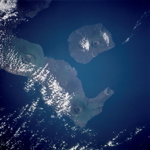 NASA image: Galapagos Islands taken by the STS-109 crew