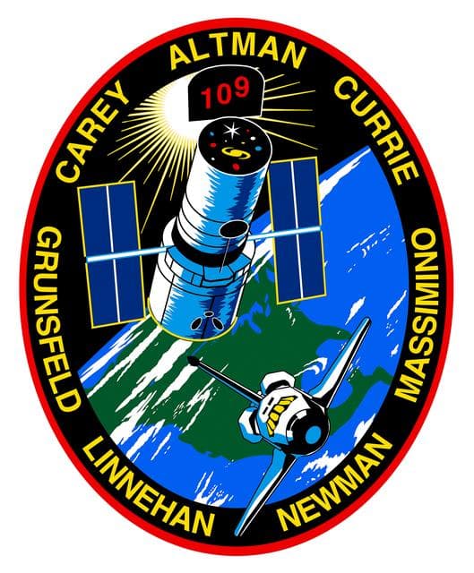 NASA image: STS-109 insignia