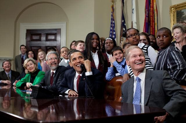 NASA image: Obama Speaks to ISS