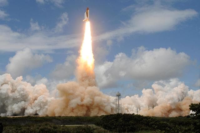 NASA image: STS-120 launch
