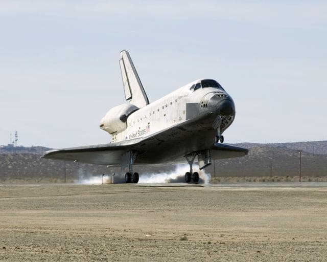 NASA image: STS-126 landing