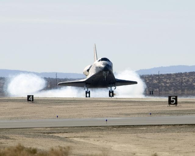 NASA image: STS-126 landing