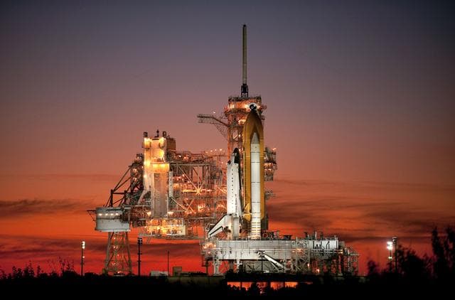 STS-129 Shuttle Atlantis On Pad 39a