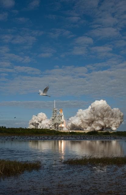 NASA image: Launch of Space Shuttle Atlantis / STS-129 Mission