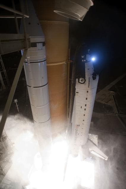 NASA image: Endeavour Launches on STS-130 Mission