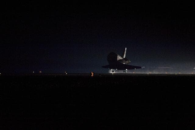 NASA image: STS-130 Endeavour Lands at KSC