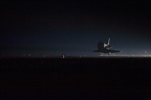 NASA image: STS-130 Endeavour Lands at KSC