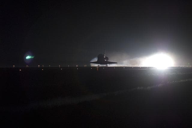 NASA image: STS-130 Endeavour Lands at KSC