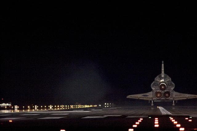 NASA image: STS-130 Endeavour Lands at KSC
