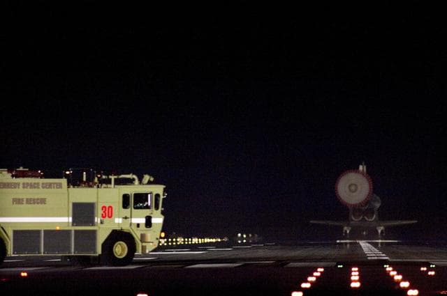 NASA image: STS-130 Endeavour Lands at KSC
