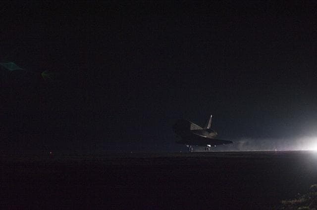 NASA image: STS-130 Endeavour Lands at KSC