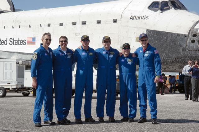 NASA image: STS-132 Space Shuttle Atlantis Landing