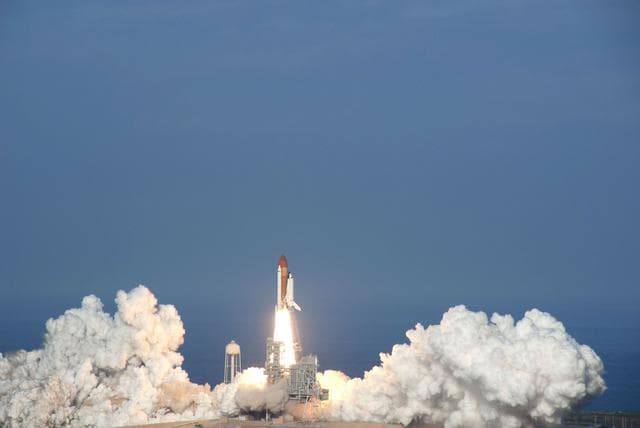 NASA image: STS-133 launch