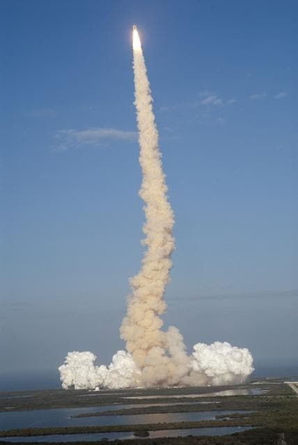 NASA image: STS-133 launch