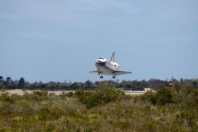 NASA image: sts133-s-117