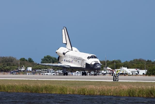 NASA image: sts133-s-122