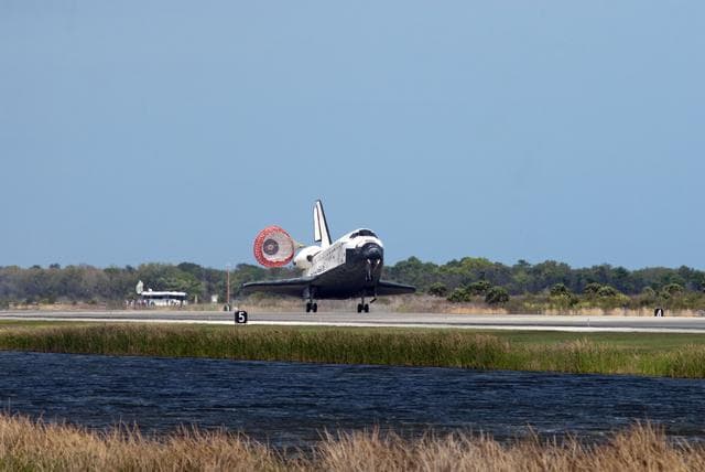 NASA image: sts133-s-123