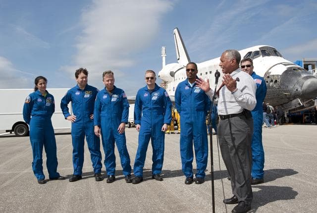 NASA image: sts133-s-154