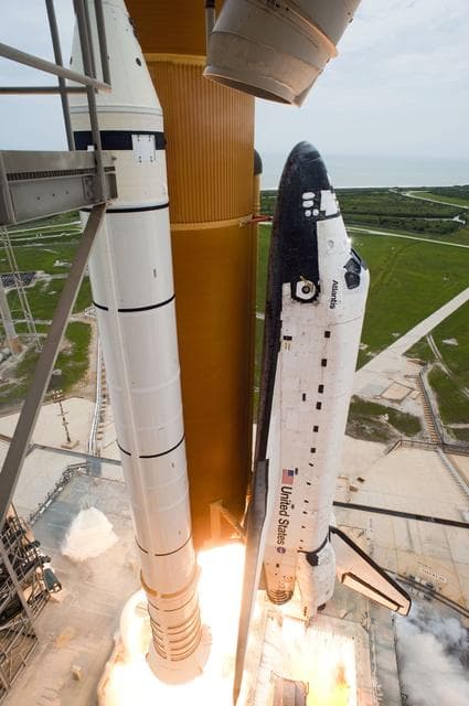 NASA image: The Final Launch of STS-135 Atlantis