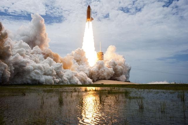 NASA image: The Final Launch of STS-135 Atlantis