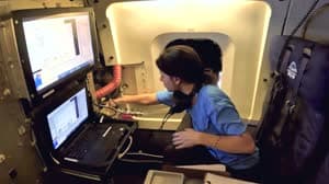 NASA image: NASA Student Airborne Research Program 2023: Sky-High Science Learning