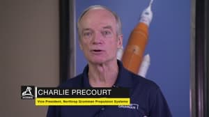 NASA image: Northrop Grumman VP Applauds Next-Generation SLS Solid Rocket Booster