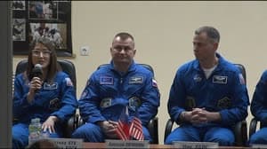 NASA image: Christina Koch Answers EVA Question