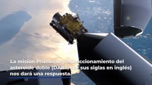NASA image: DART: chocando contra un asteroide... a propósito