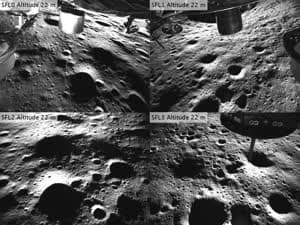 NASA image: NASA Cameras on Blue Ghost Capture First-of-its-Kind Moon Landing Footage 