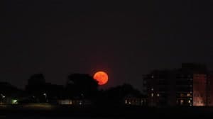 NASA image: August Full Moon Rises Over City of New Orleans 