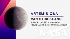 NASA image: Q&A with Van Strickland