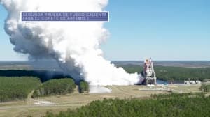NASA image: Probando el cohete para las misiones Artemis a la Luna: TW@N - 19 de marzo de 2021