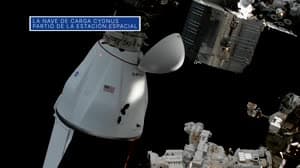 NASA image: La nave de carga Dragon partió de la Estación Espacial -  TW@N - 9 de julio de 2021