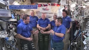 NASA image: Recientemente: Cambio de mando a bordo de la estación espacial - 08/10/21