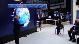 NASA image: Recientemente: La vicepresidenta echa un vistazo a nuevos trabajos de ciencias de la Tierra 5/11/21