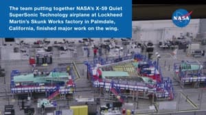 NASA image: A Major Milestone for the X-59